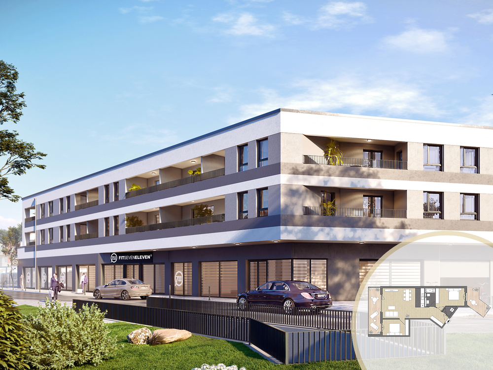 Thumbnail-Wohnung zum Kaufen in Hattersheim am Main 495.000,00 € 89.9 m²