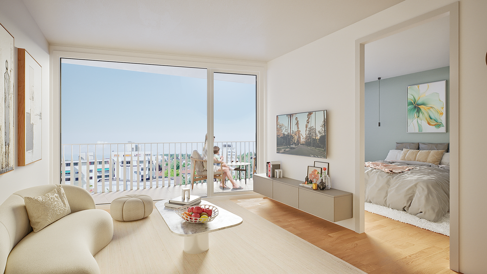 Thumbnail-Wohnung zum Kaufen in Konstanz 423.100,00 € 51.6 m²