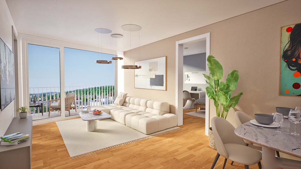 Thumbnail-Wohnung zum Kaufen in Konstanz 634.700,00 € 77.5 m²