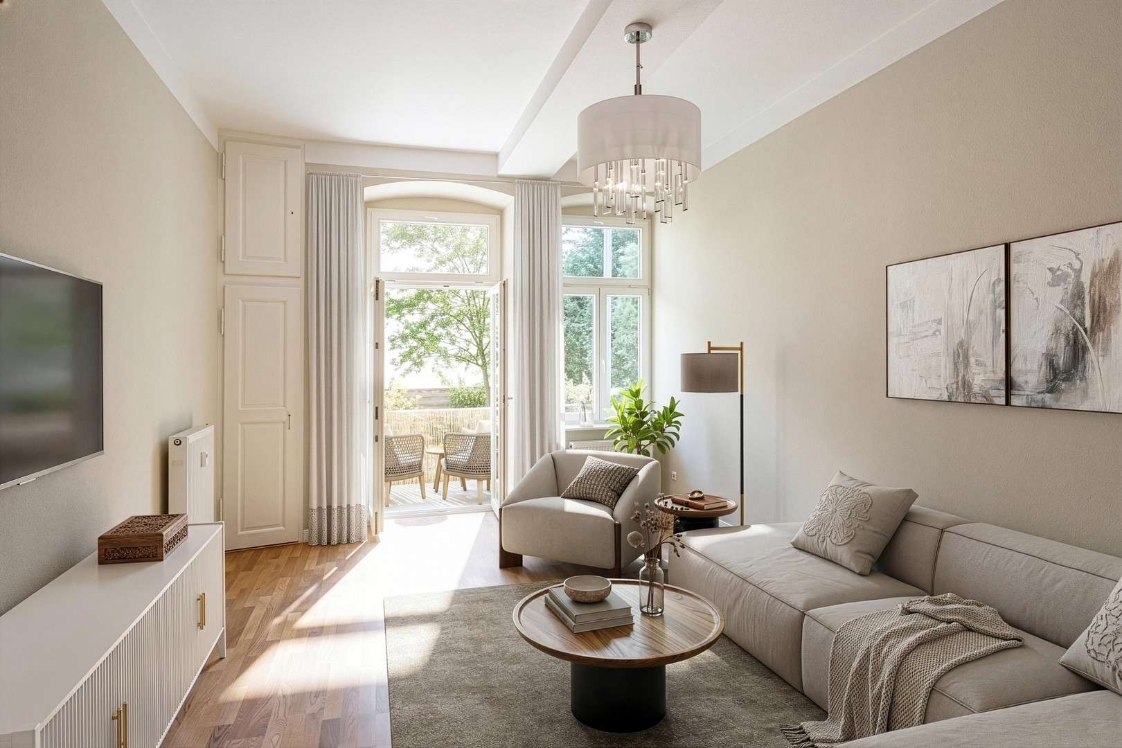 Thumbnail-Wohnung zum Kaufen in Leipzig 419.000,00 € 90 m²