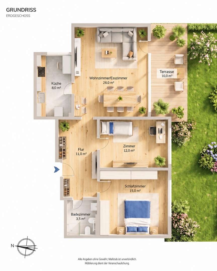 Thumbnail-Wohnung zum Kaufen in München 628.000,00 € 80 m²