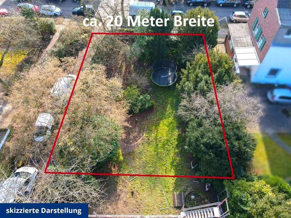 Thumbnail-Grundstück zu verkaufen in Neuss Dreikönigenviertel 385.000,00 € 512 m²