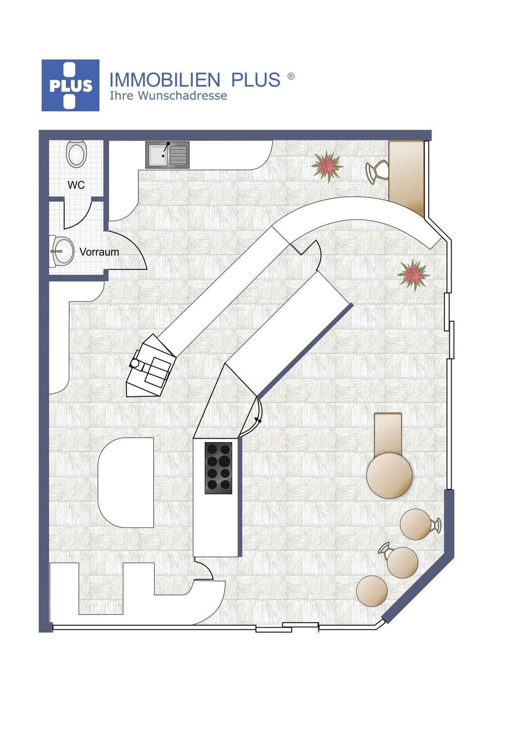 Thumbnail-Einzelhandel in Homburg 2.300,00 € 210 m²