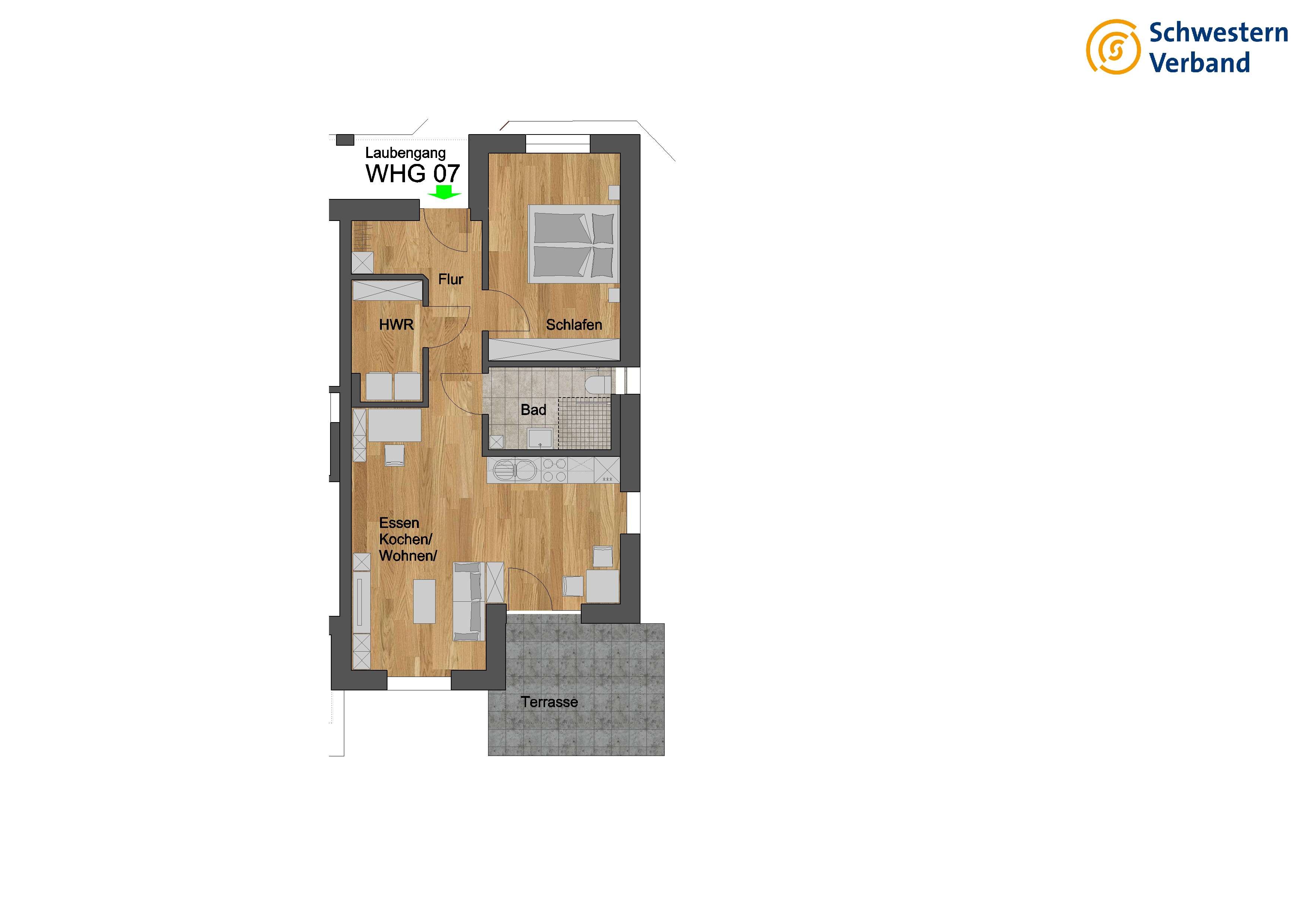 Thumbnail-Wohnung zum Mieten in Külsheim 784,00 € 66.72 m²