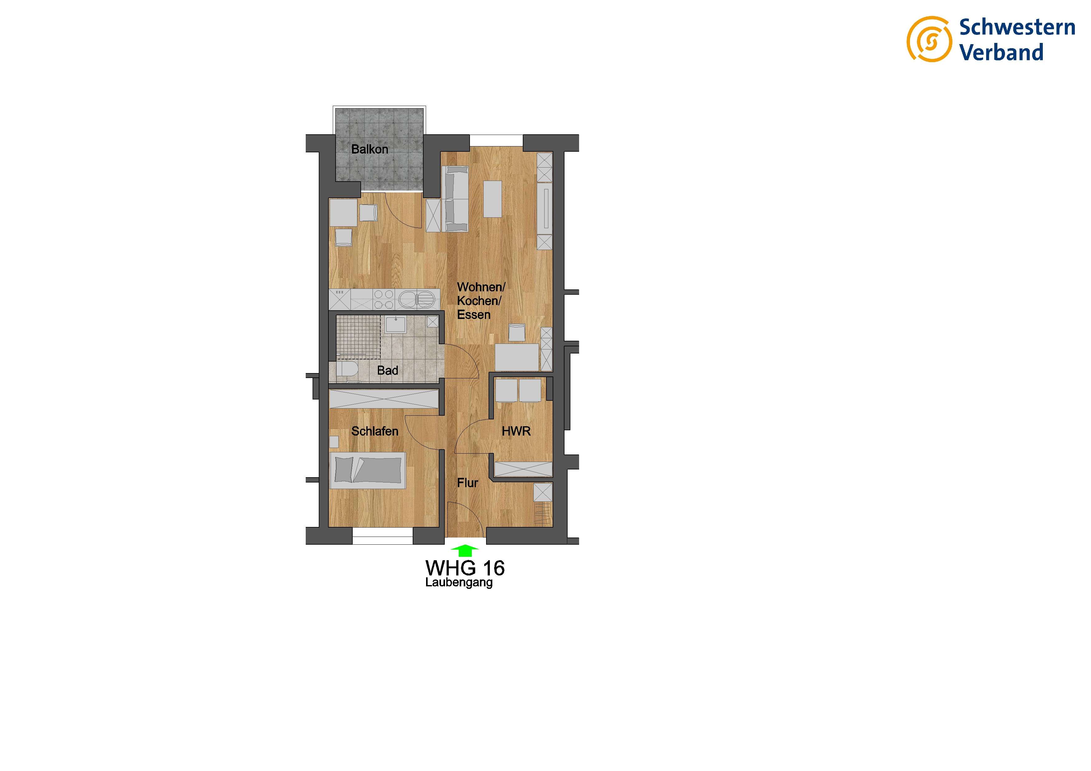 Thumbnail-Wohnung zum Mieten in Külsheim 691,00 € 58.83 m²