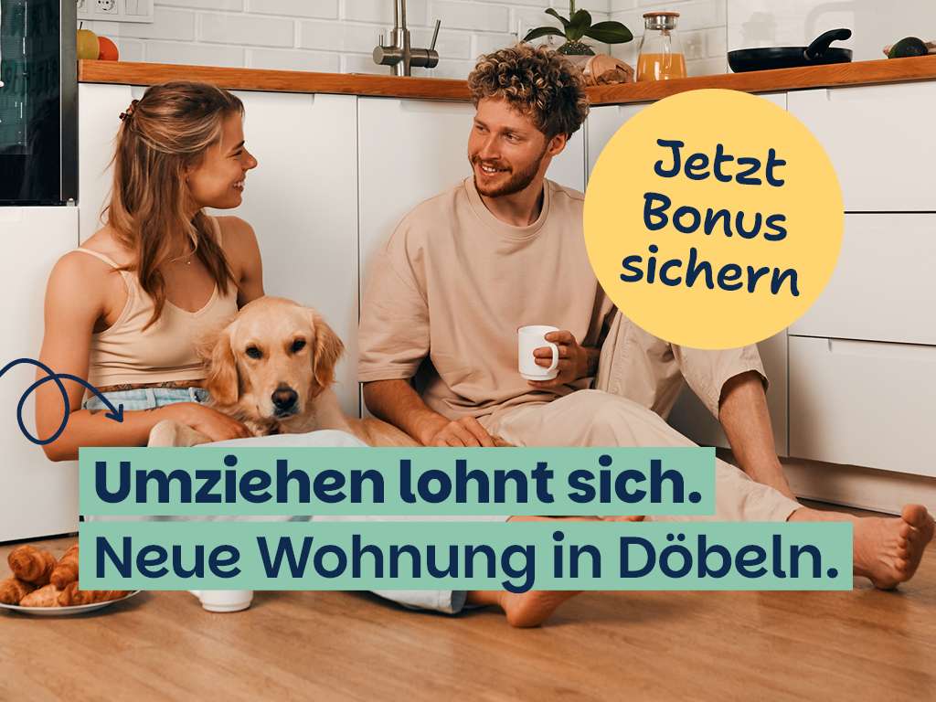 Thumbnail-Wohnung zum Mieten in Döbeln 302,00 € 60.4 m²