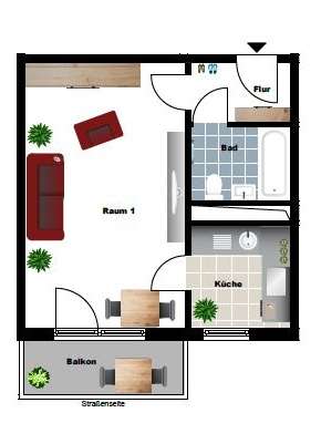Thumbnail-Wohnung zum Mieten in Magdeburg 289,00 € 33.96 m²