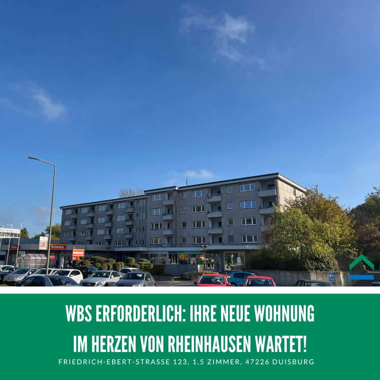 Thumbnail-Wohnung zum Mieten in Duisburg 246,57 € 46.61 m²