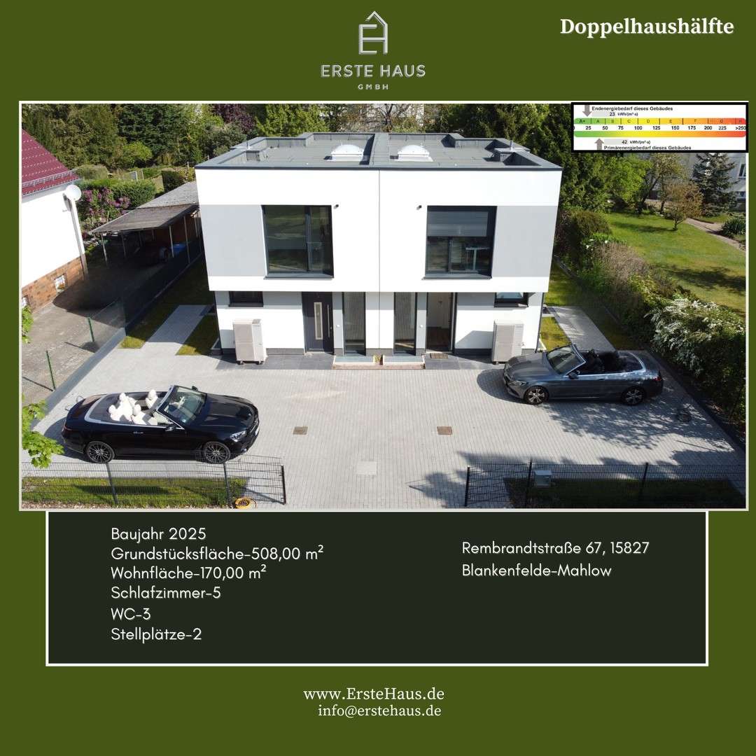 Thumbnail-Haus zum Kaufen in Blankenfelde-Mahlow 765.000,00 € 170 m²