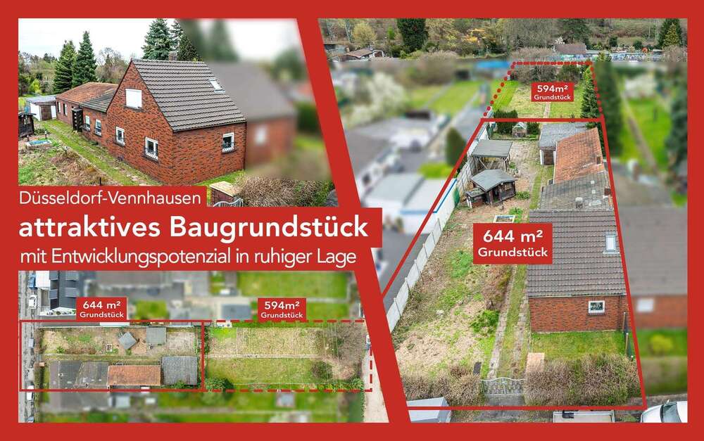 Thumbnail-Grundstück zu verkaufen in Düsseldorf 449.000,00 € 644 m²