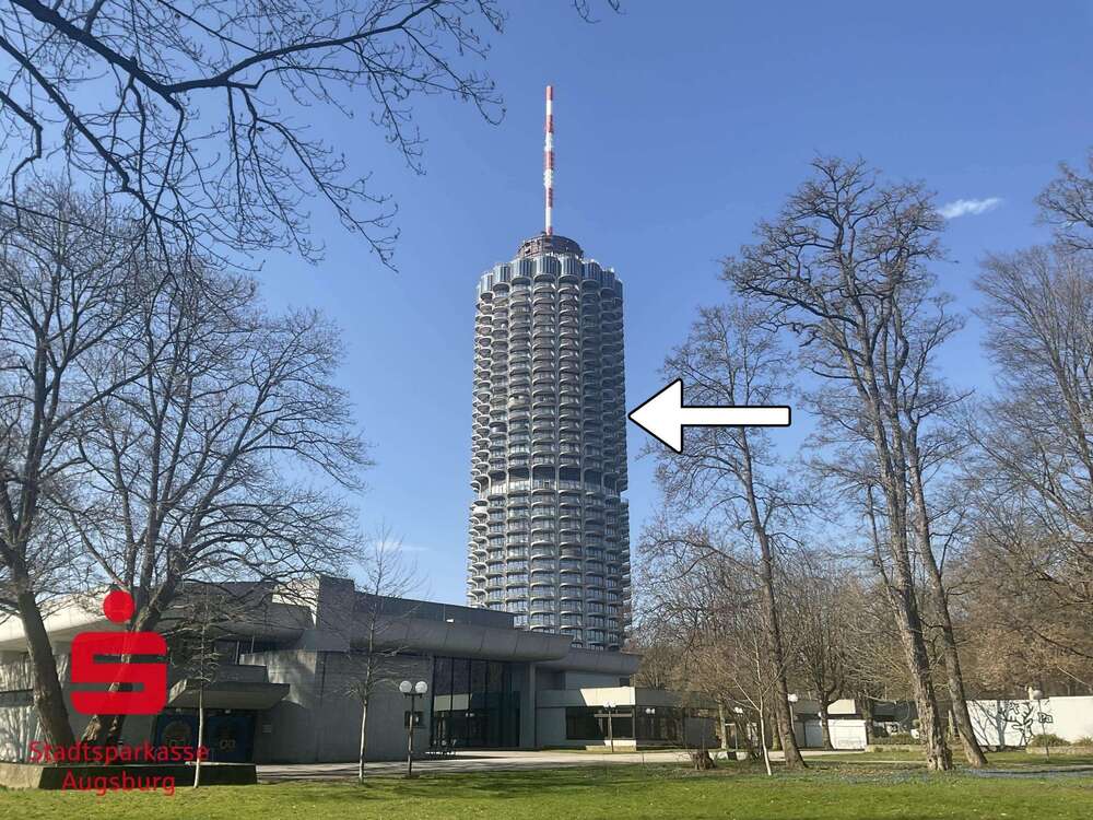 Thumbnail-Wohnung zum Kaufen in Augsburg 210.000,00 € 34 m²