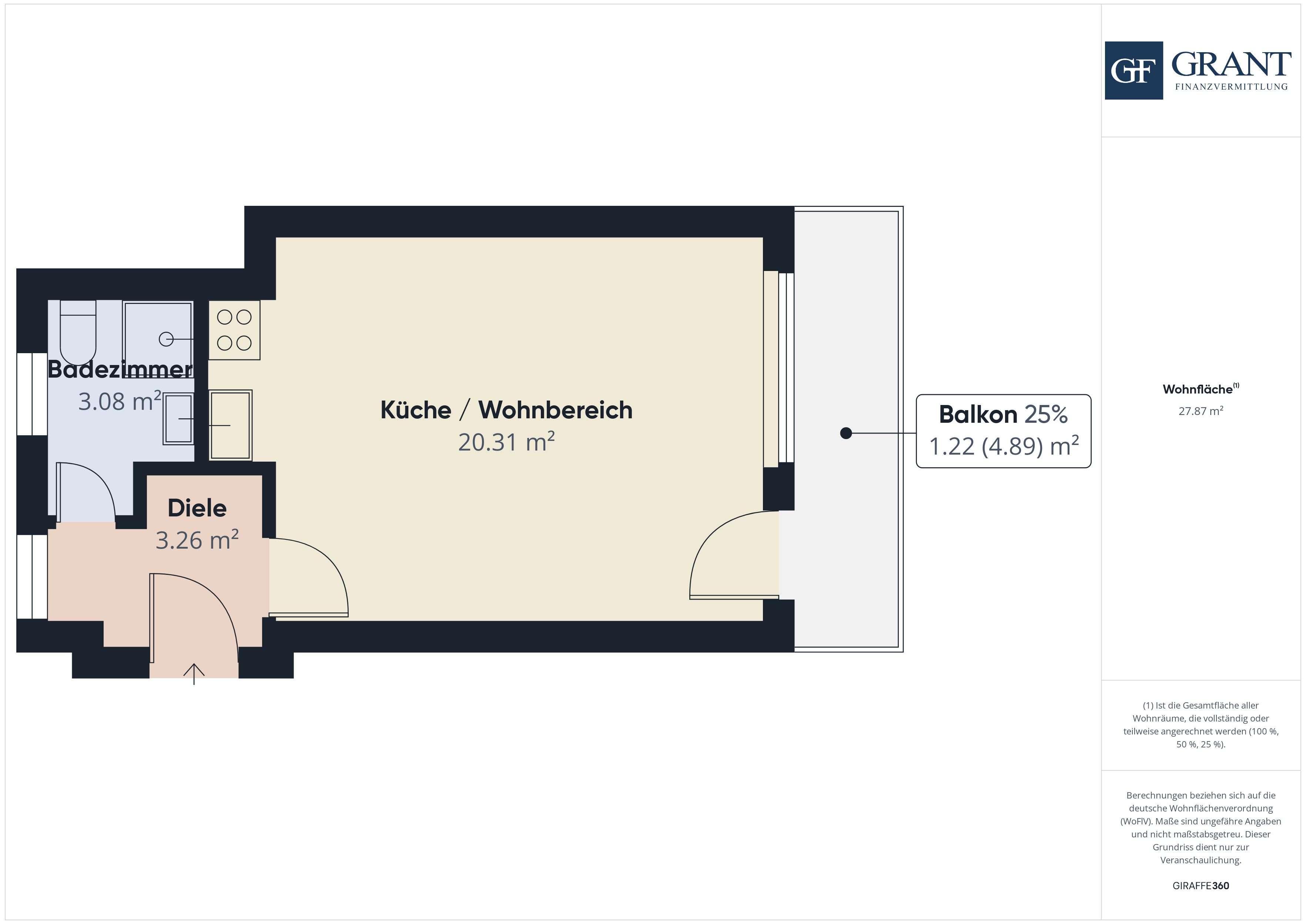 Thumbnail-Wohnung zum Kaufen in Königsbrunn 200.000,00 € 28 m²