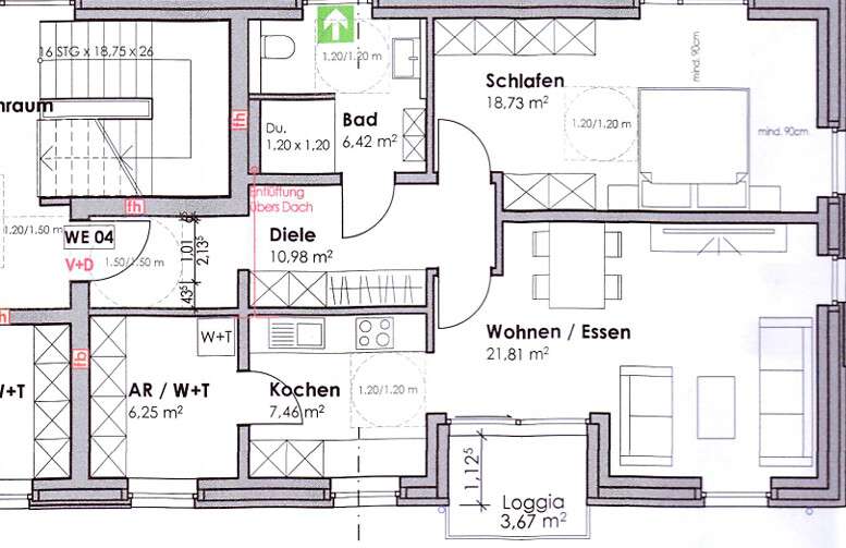 Thumbnail-Wohnung zum Mieten in Bocholt 990,00 € 73.49 m²