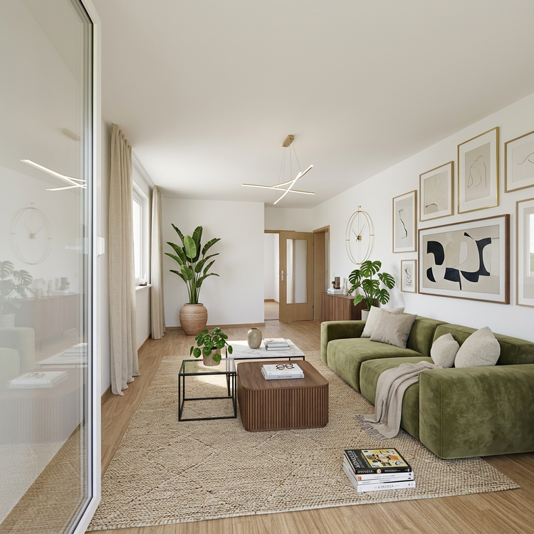 Thumbnail-Wohnung zum Mieten in Zwickau 345,00 € 57.61 m²