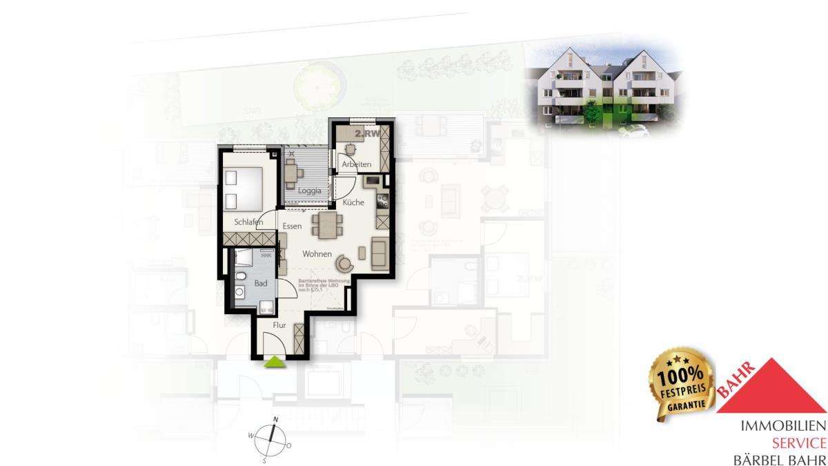 Thumbnail-Wohnung zum Kaufen in Weil im Schönbuch 299.000,00 € 50 m²