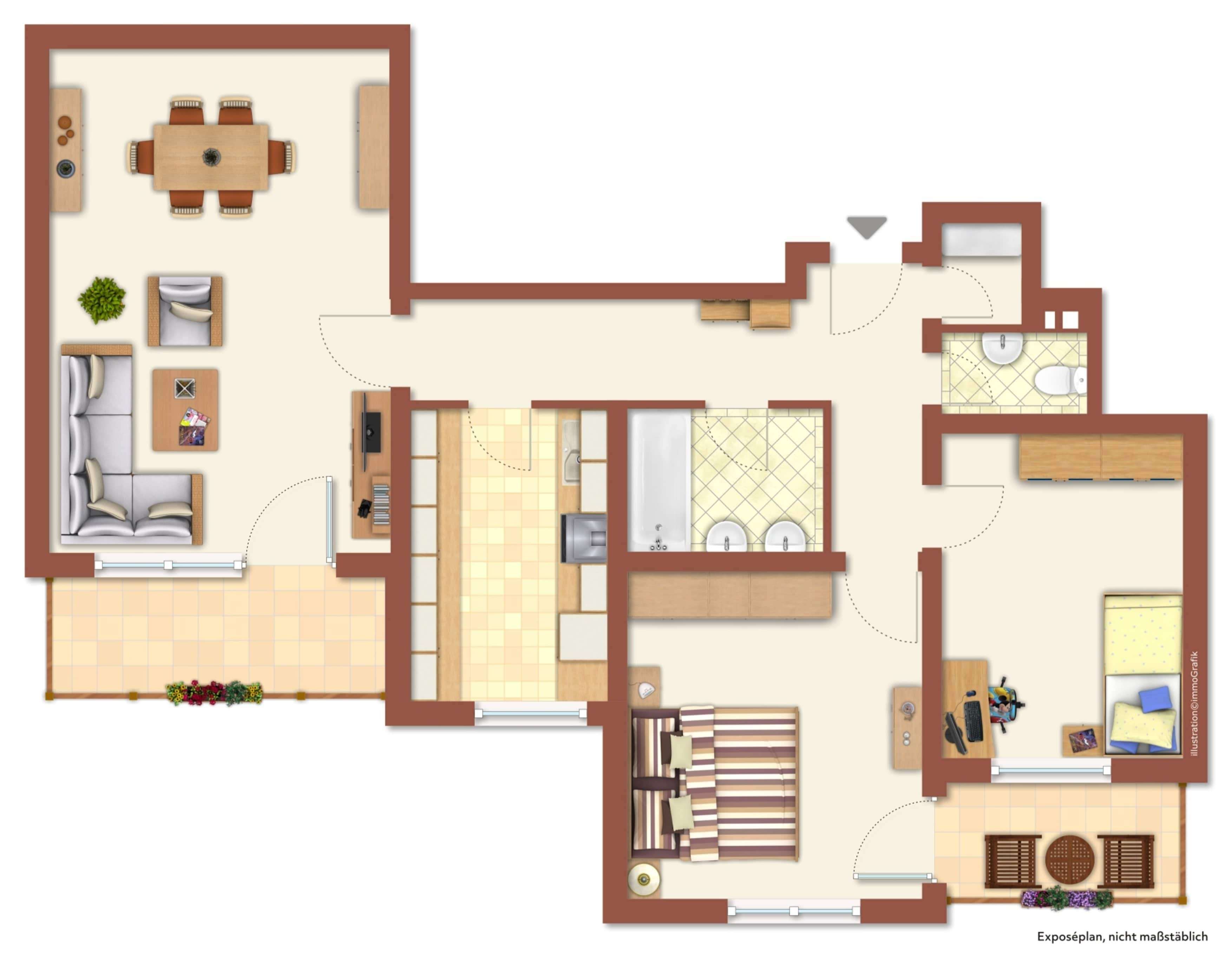 Thumbnail-Wohnung zum Kaufen in Würzburg 225.000,00 € 82.89 m²
