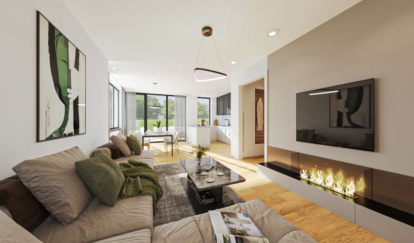 Thumbnail-Wohnung zum Kaufen in Unteröwisheim 441.750,00 € 95 m²