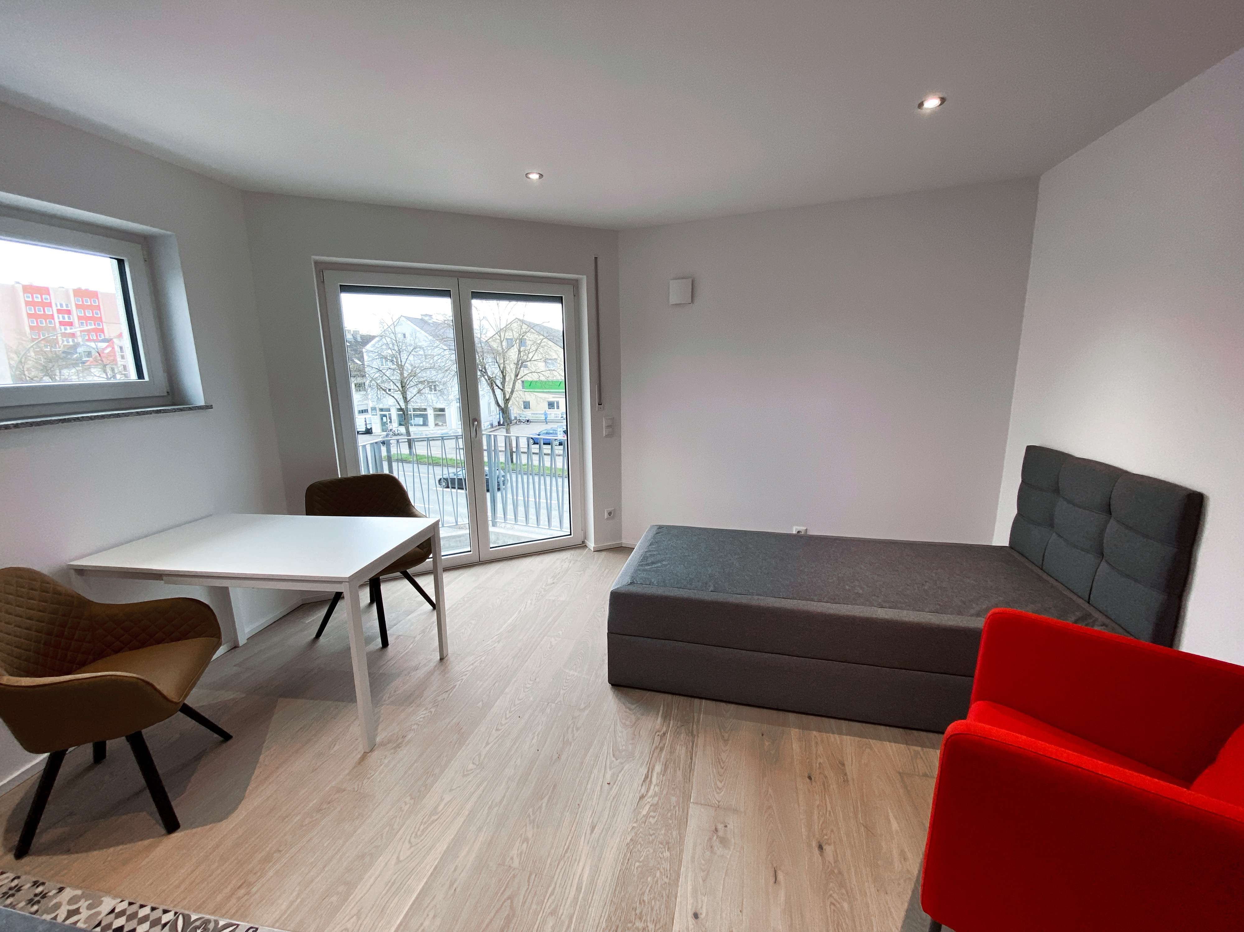 Thumbnail-Wohnung zum Mieten in Augsburg 650,00 € 25 m²