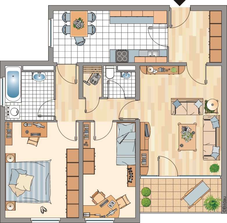 Thumbnail-Wohnung zum Mieten in Bonn 809,00 € 80.22 m²