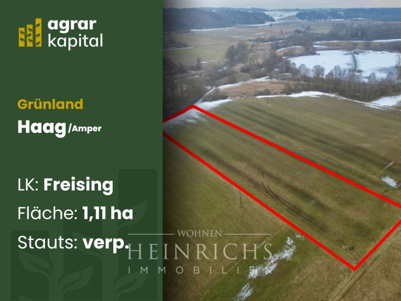 Thumbnail-Grundstück in Haag a. d. Amper 85.000,00 € 11160 m²
