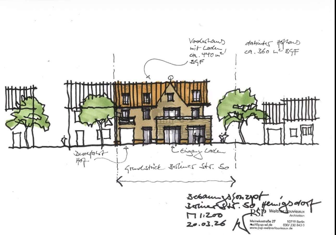 Thumbnail-Grundstück zu verkaufen in Hennigsdorf 779.000,00 € 900 m²