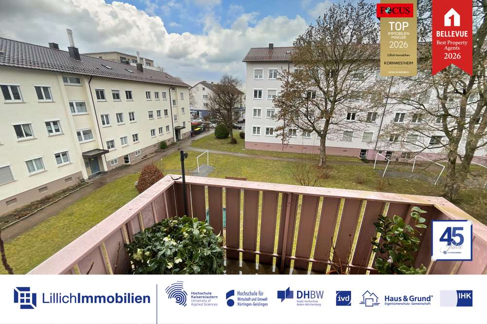 Thumbnail-Wohnung zum Kaufen in Kornwestheim 197.000,00 € 57.6 m²