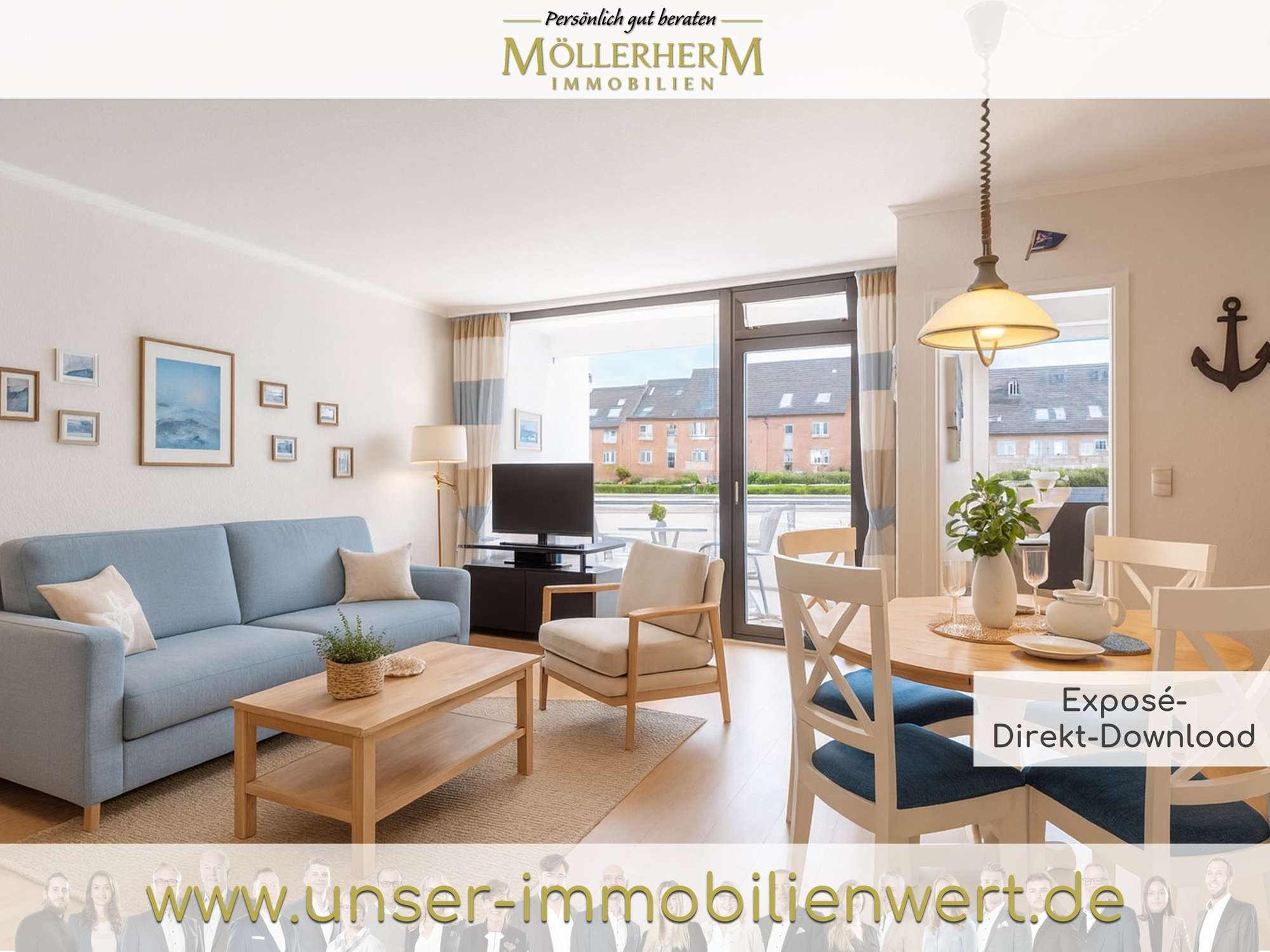 Thumbnail-Wohnung zum Kaufen in Scharbeutz 285.000,00 € 45 m²