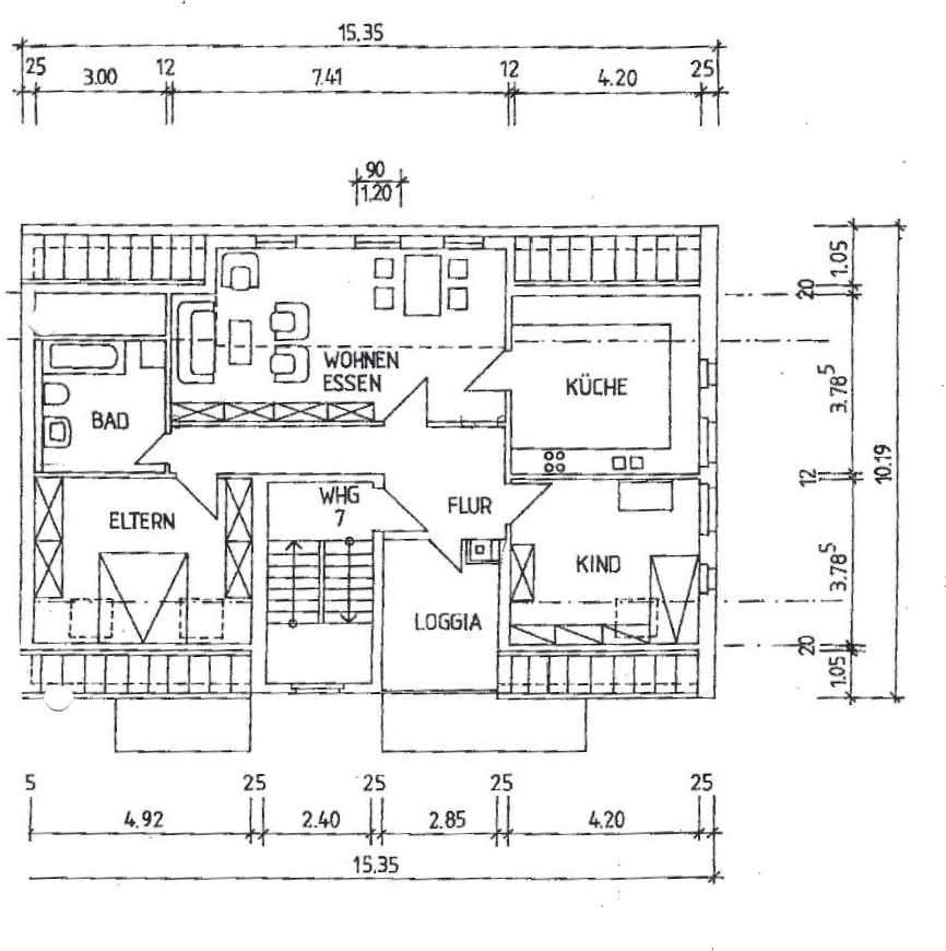 Thumbnail-Wohnung zum Mieten in Halle 830,00 € 93 m²