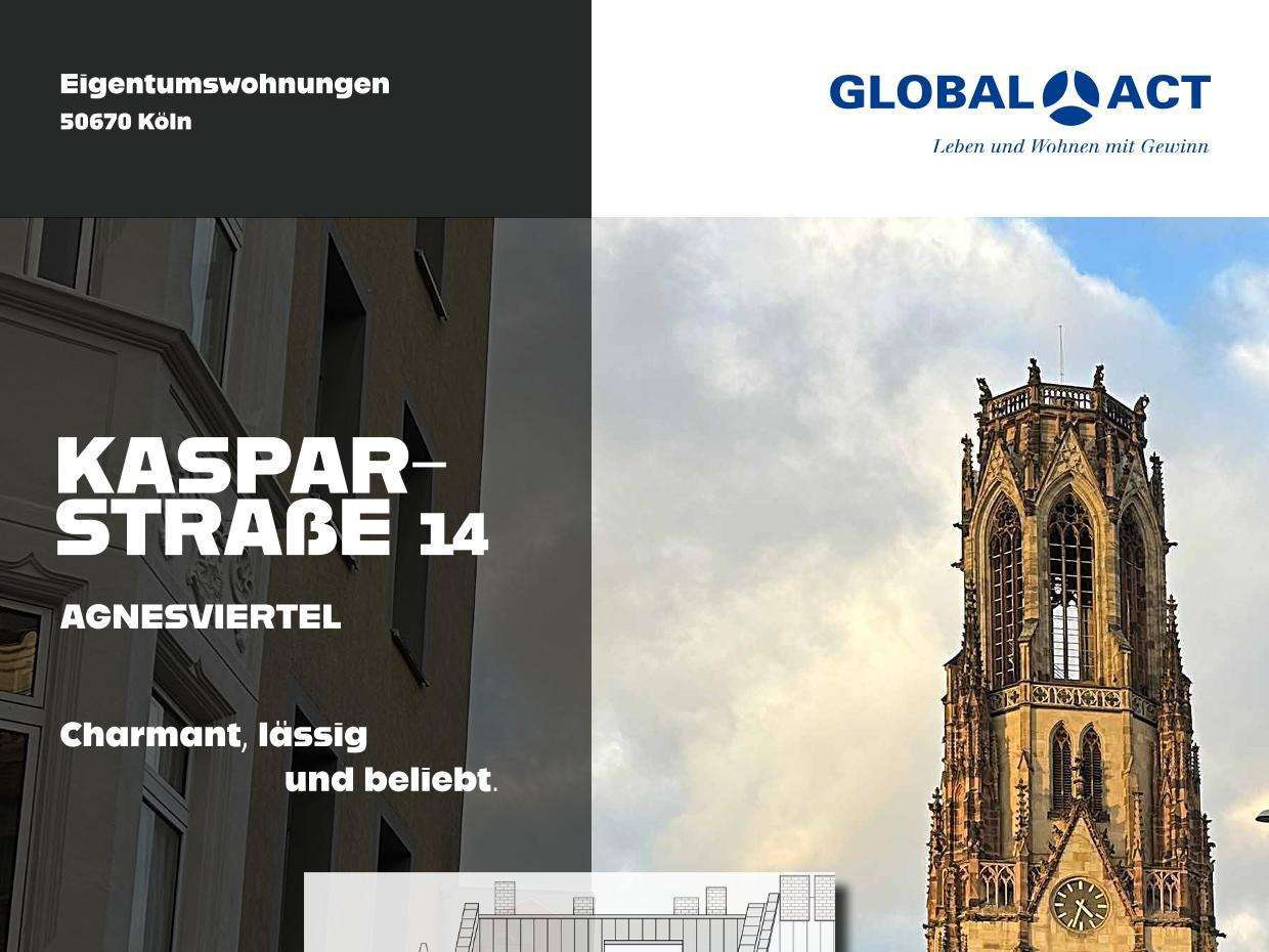 Thumbnail-Wohnung zum Kaufen in Köln 399.900,00 € 57.71 m²