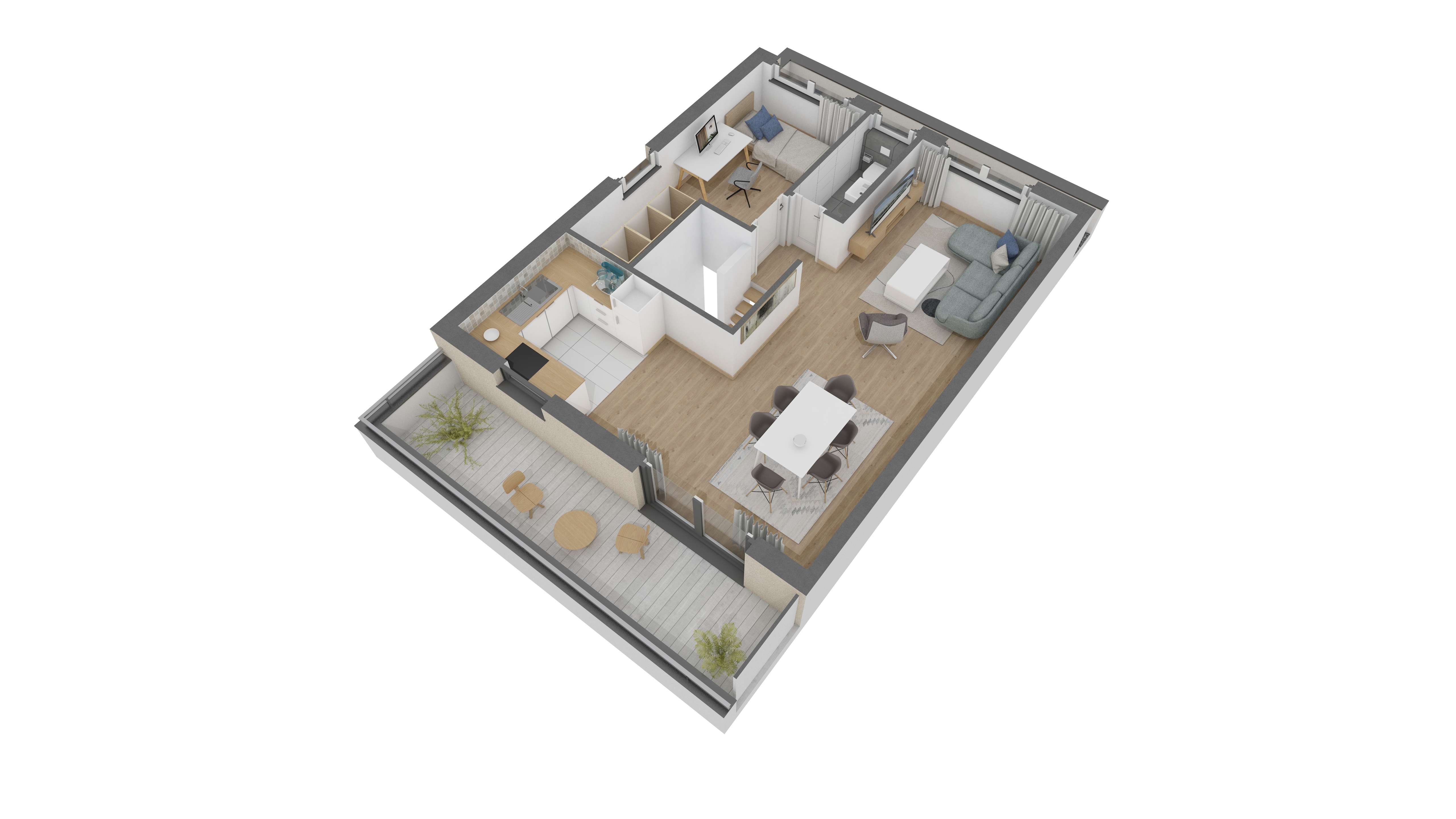 Thumbnail-Wohnung zum Kaufen in Offenbach am Main 535.230,00 € 98.1 m²