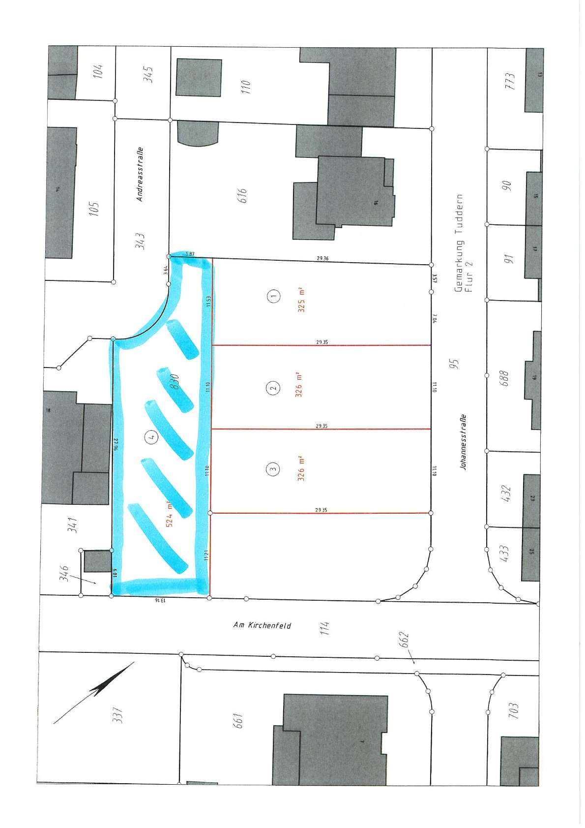 Thumbnail-Grundstück zu verkaufen in Selfkant 131.500,00 € 524 m²