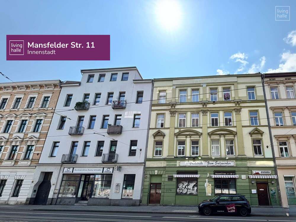 Thumbnail-Wohnung zum Mieten in Halle 440,00 € 57.76 m²