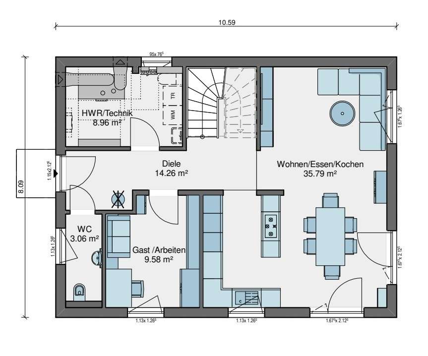 Thumbnail-Haus zum Kaufen in Bernburg 371.049,00 € 131.5 m²