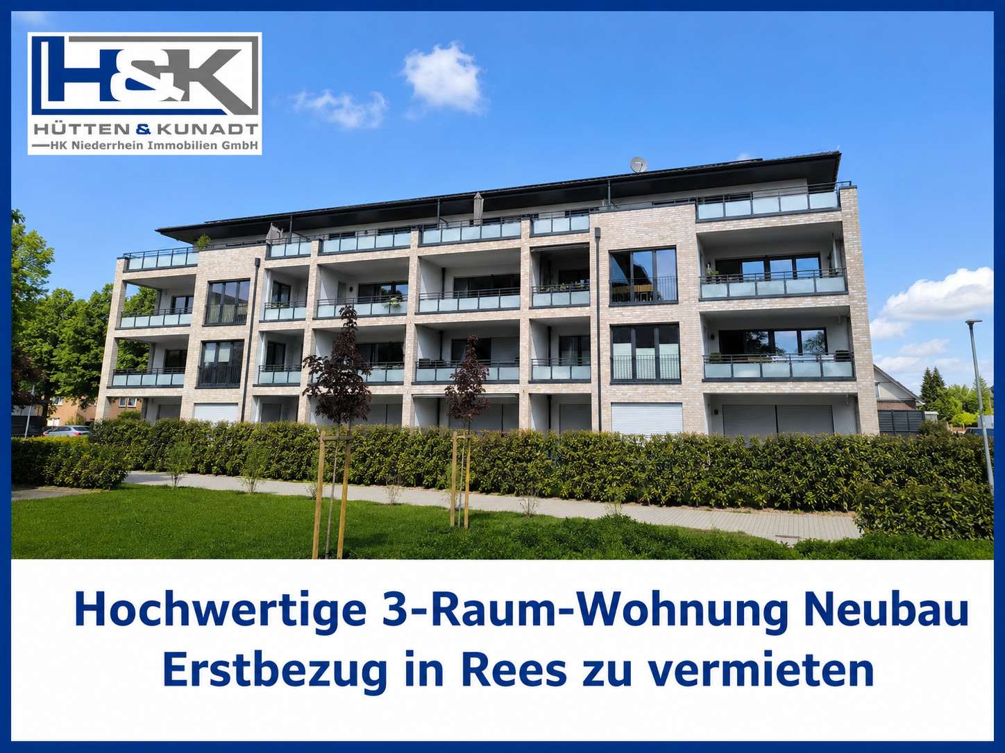 Thumbnail-Wohnung zum Mieten in Rees 1.235,00 € 107 m²