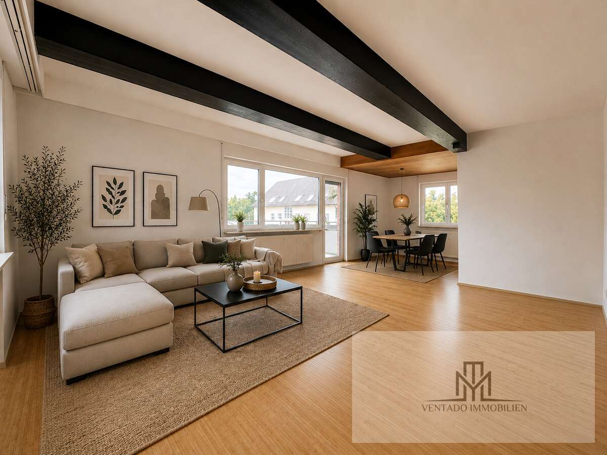 Thumbnail-Wohnung zum Mieten in Rosbach vor der Höhe Rodheim vor der Höhe 1.200,00 € 96 m²