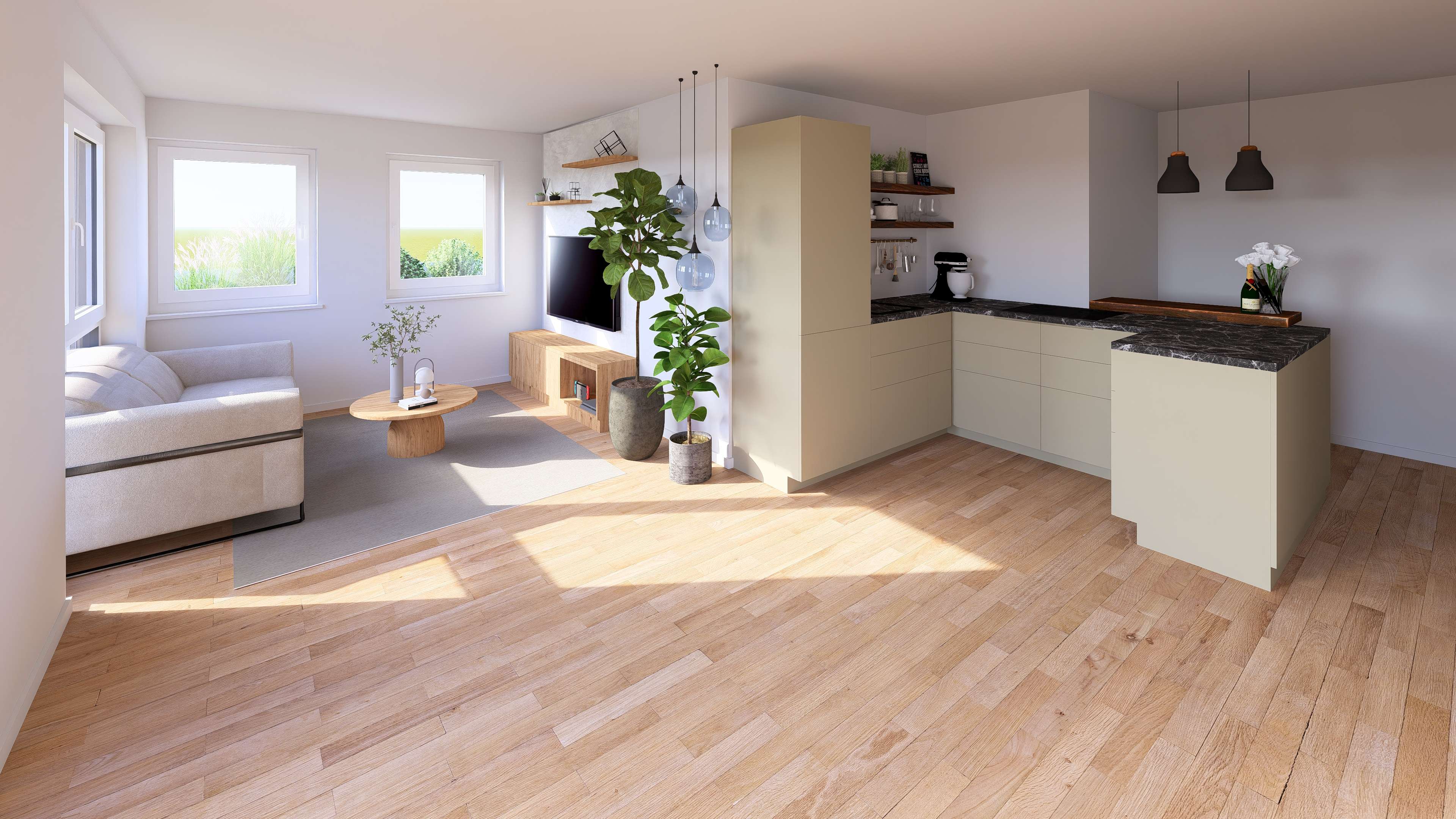 Thumbnail-Wohnung zum Kaufen in Aubing 788.100,00 € 92.82 m²