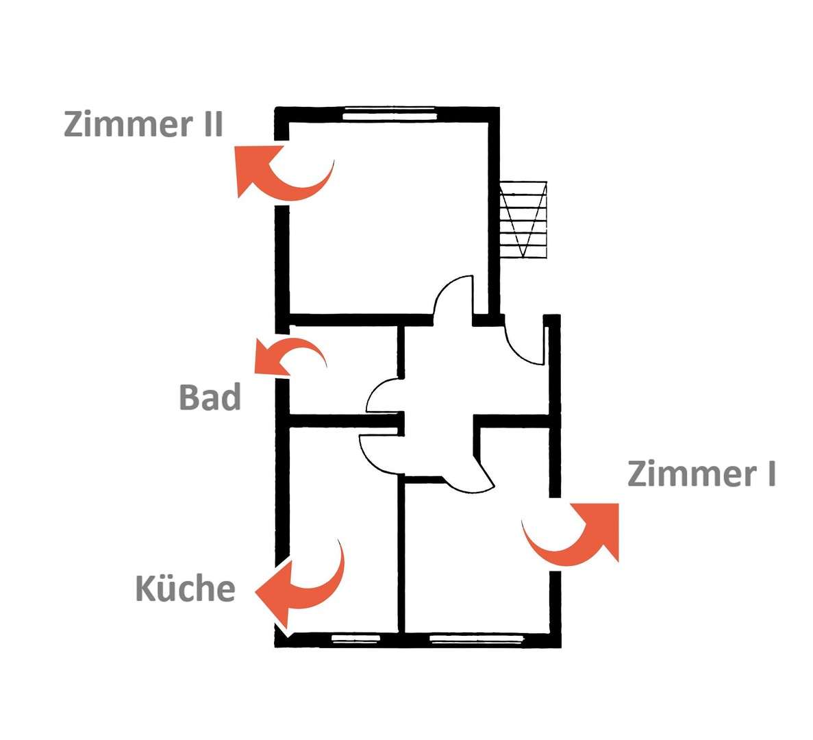Thumbnail-Wohnung zum Mieten in Hamm 490,00 € 61 m²