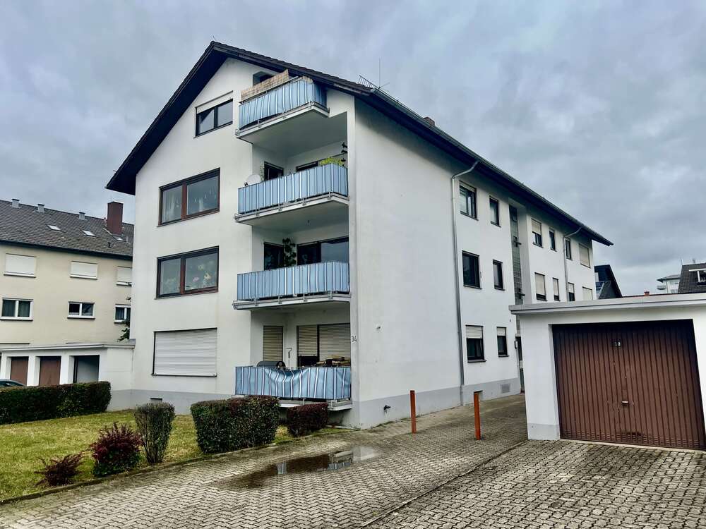 Thumbnail-Wohnung zum Mieten in Wiesloch 600,00 € 62.1 m²