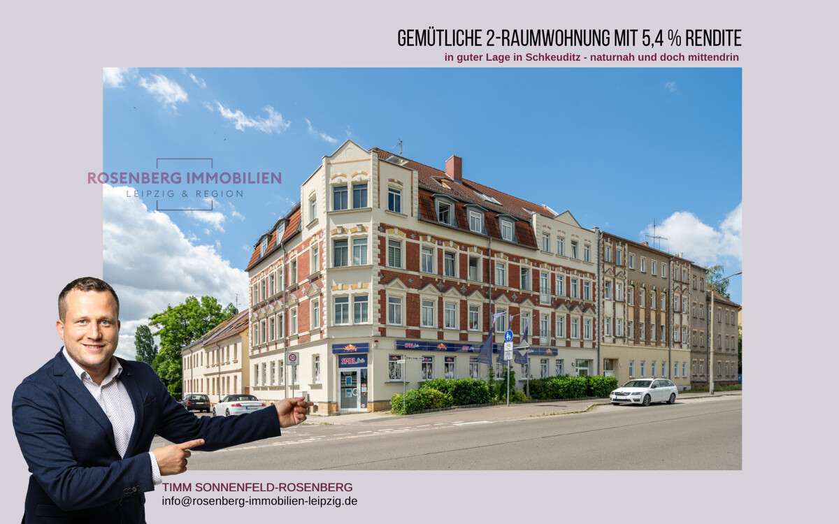 Thumbnail-Wohnung zum Kaufen in Schkeuditz 118.900,00 € 55.9 m²