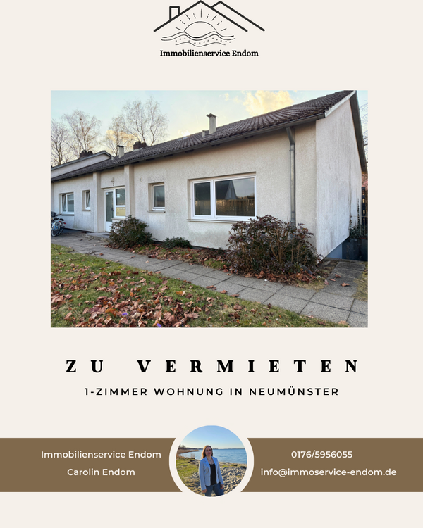 Thumbnail-Wohnung zum Mieten in Neumünster 260,00 € 26.23 m²