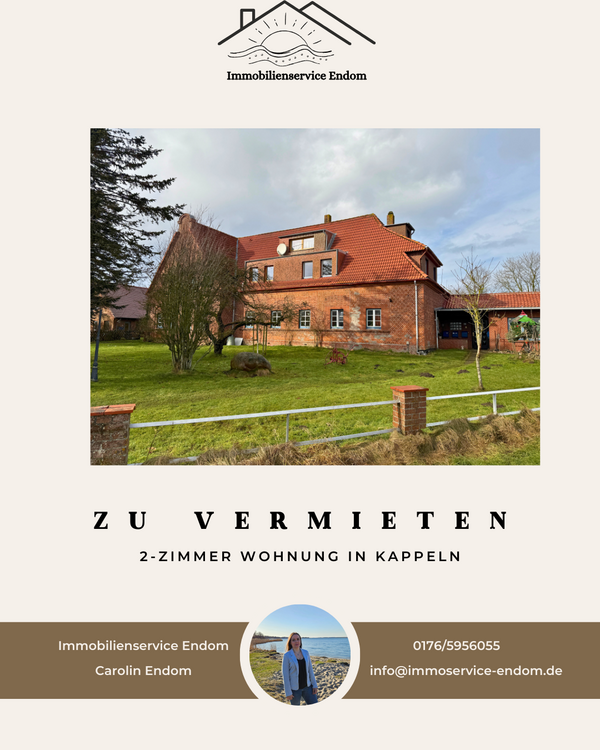 Thumbnail-Wohnung zum Mieten in Kappeln 395,00 € 50 m²