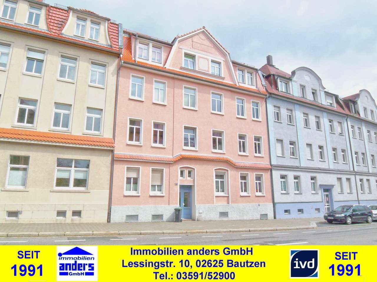 Thumbnail-Wohnung zum Mieten in Bautzen 335,00 € 60.89 m²