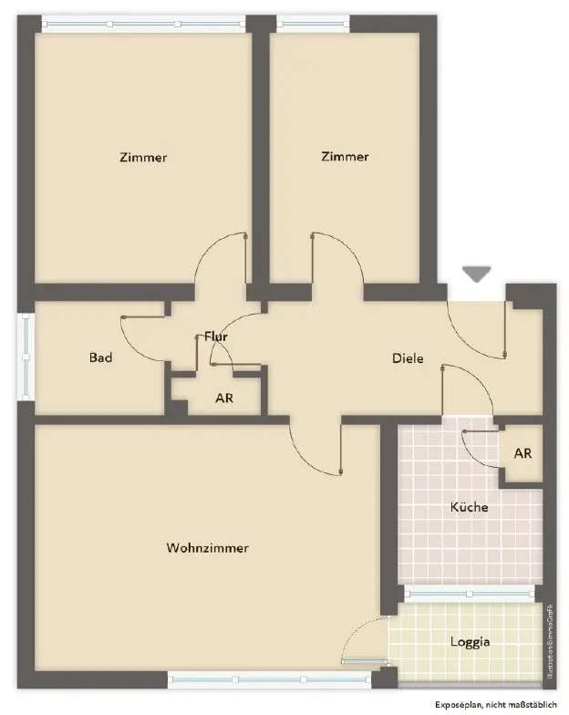 Thumbnail-Wohnung zum Kaufen in Köln 448.058,00 € 81 m²