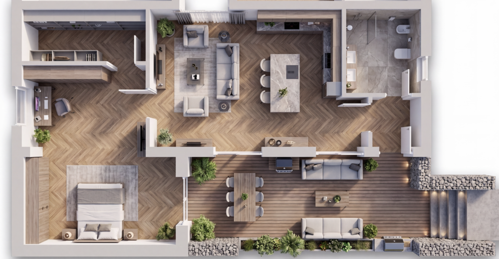 Thumbnail-Wohnung zum Kaufen in Augsburg 498.000,00 € 71.14 m²