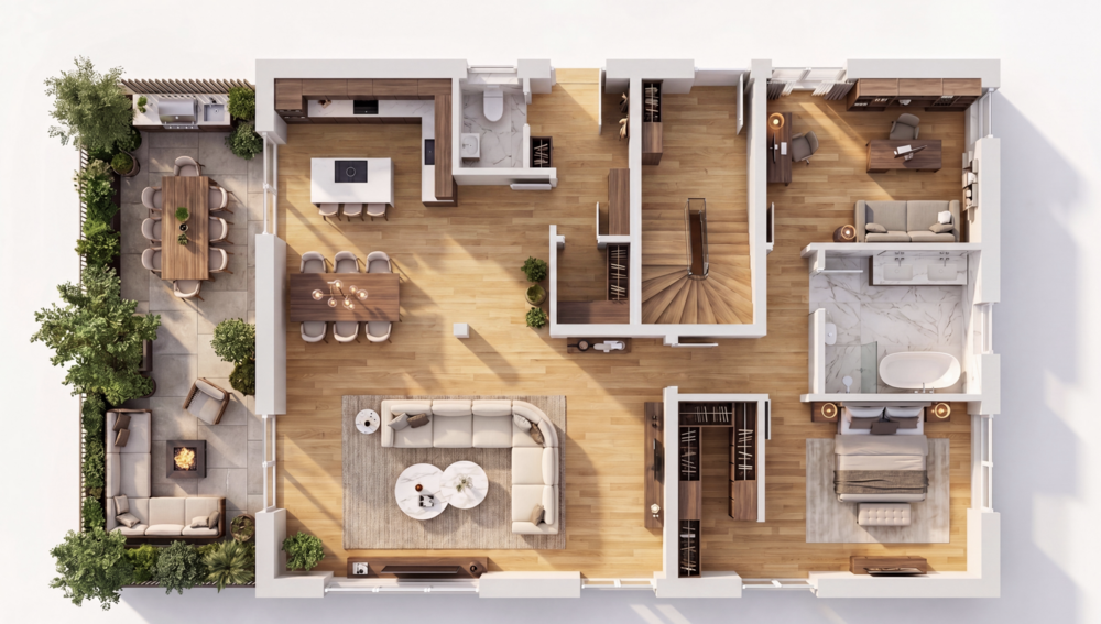 Thumbnail-Wohnung zum Kaufen in Augsburg 1.148.000,00 € 130.7 m²