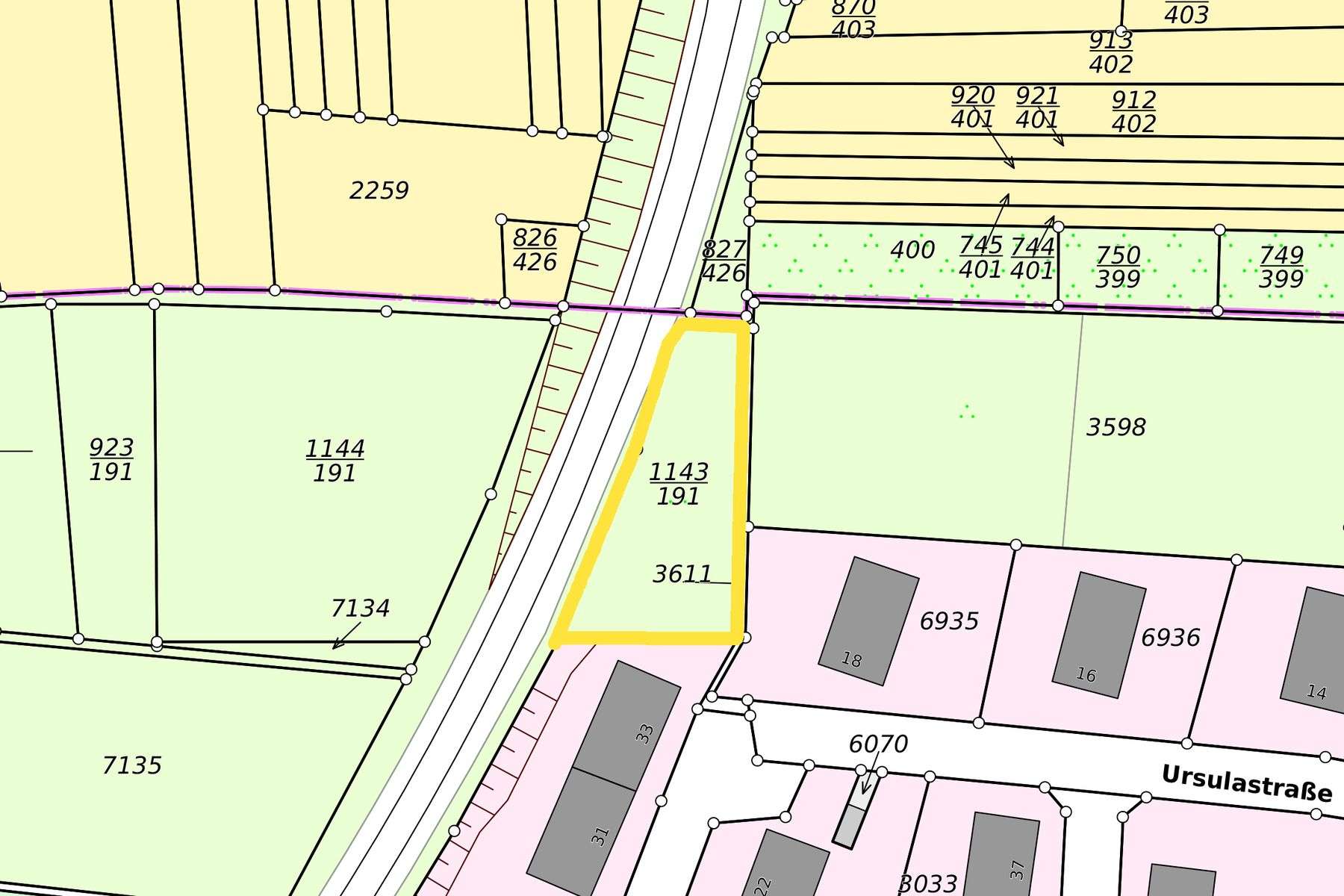 Thumbnail-Grundstück zu verkaufen in Brühl 59.000,00 € 924.26 m²
