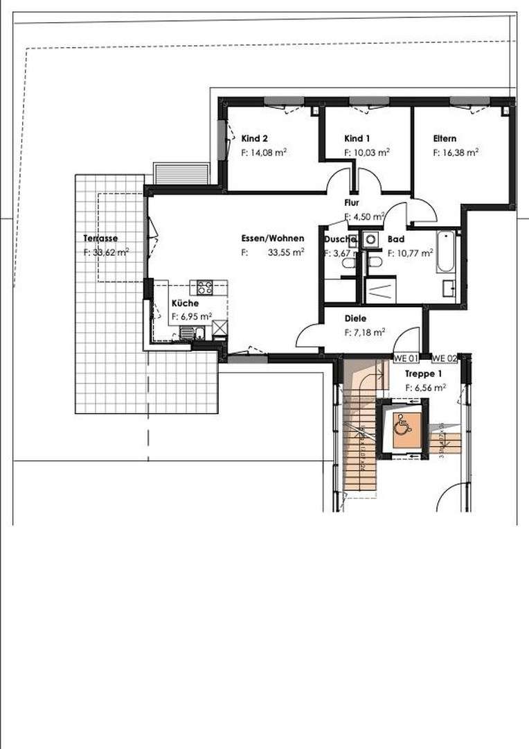 Thumbnail-Wohnung zum Mieten in Germering 2.630,00 € 120 m²