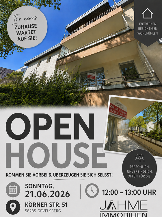 Thumbnail-Wohnung zum Kaufen in Gevelsberg 117.000,00 € 66 m²