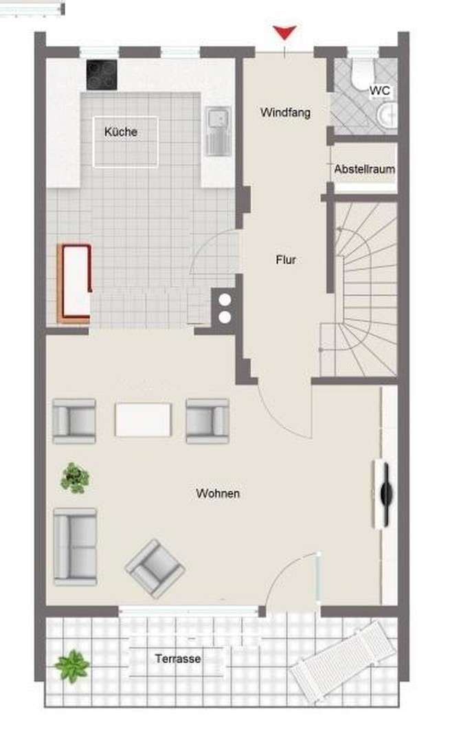 Thumbnail-Haus zum Mieten in Graben 1.550,00 € 148 m²