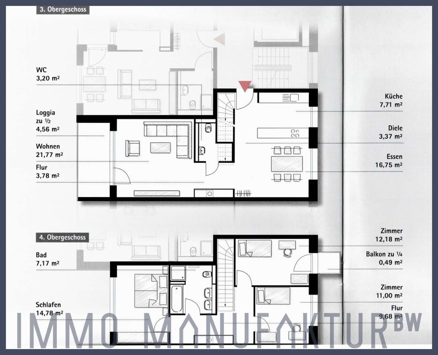 Thumbnail-Wohnung zum Kaufen in Stuttgart 749.000,00 € 116.44 m²